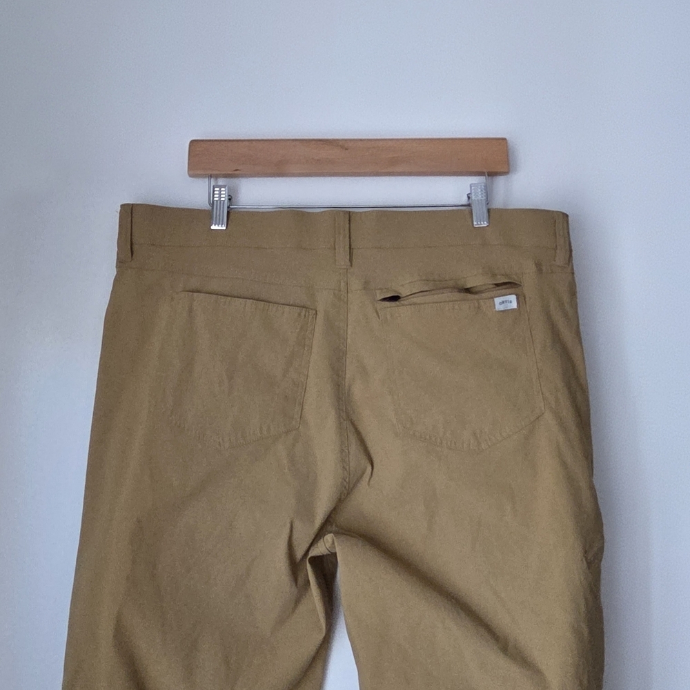 Orvis Khaki Tan Pants Men's Size 40x32 Outdoor Hiking - Picture 4 of 8